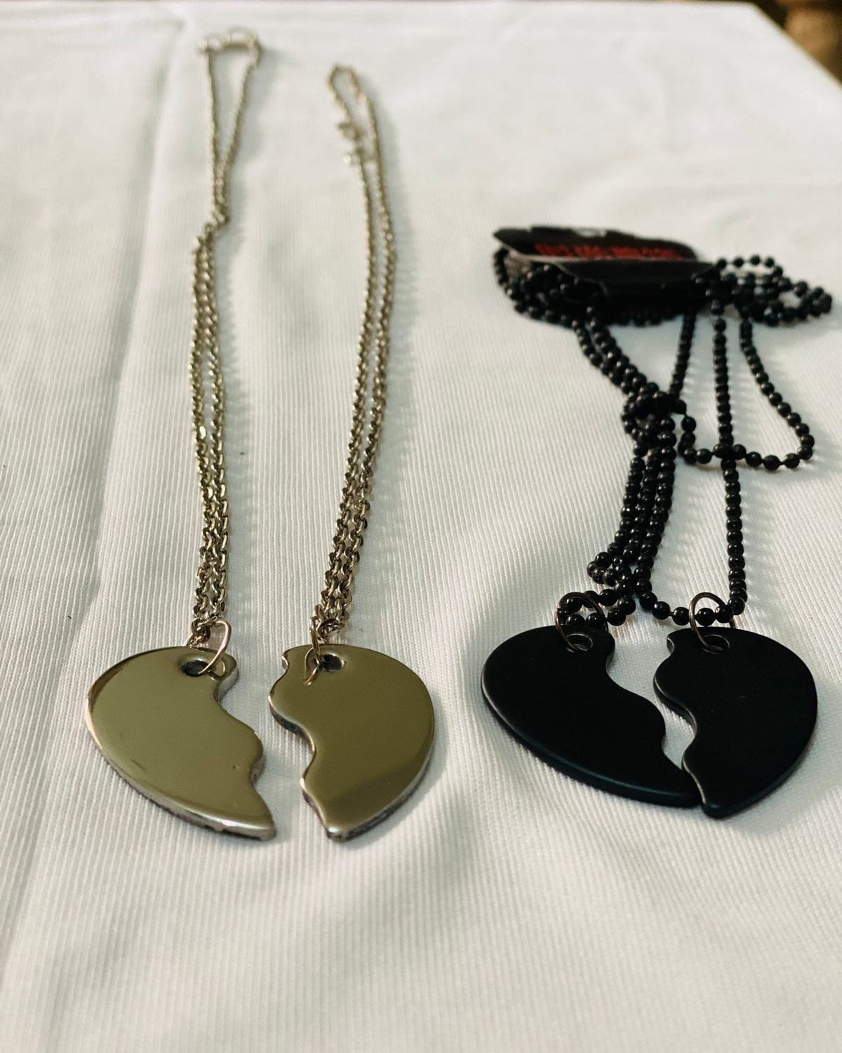 Broken Heart Couple Locket