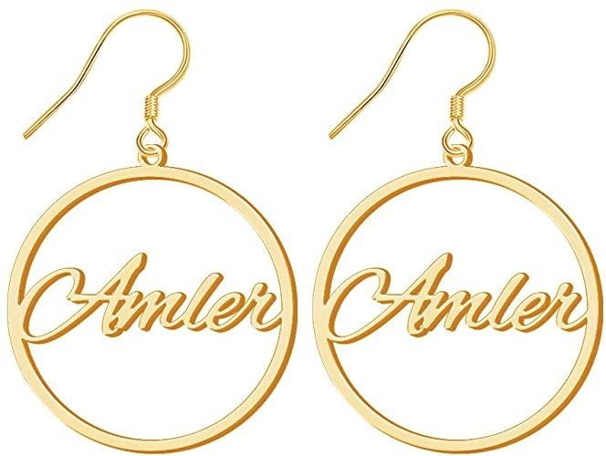 Personalized Customize Name Earrings