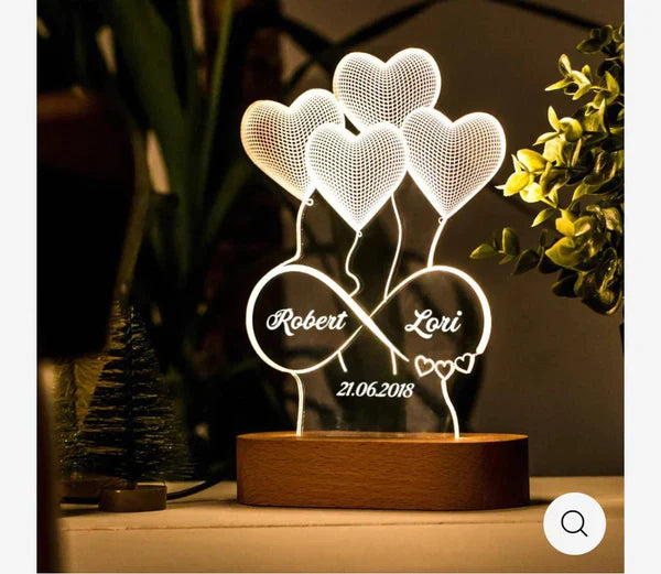 3D LED LIGHT LAMP