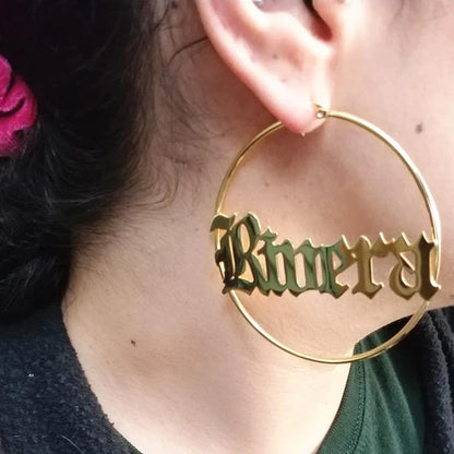 Personalized Name Earrings